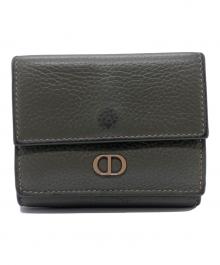Dior（ディオール）の古着「3つ折り財布」｜グリーン