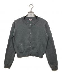 DRESSTERIOR（ドレステリア）の古着「ウォッシャブルコットンカシミヤカーディガン」｜グレー