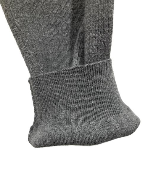 DRESSTERIOR（ドレステリア）DRESSTERIOR (ドレステリア) ウォッシャブルコットンカシミヤカーディガン グレー サイズ:38の古着・服飾アイテム