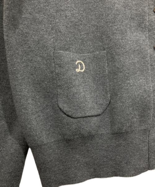 DRESSTERIOR（ドレステリア）DRESSTERIOR (ドレステリア) ウォッシャブルコットンカシミヤカーディガン グレー サイズ:38の古着・服飾アイテム
