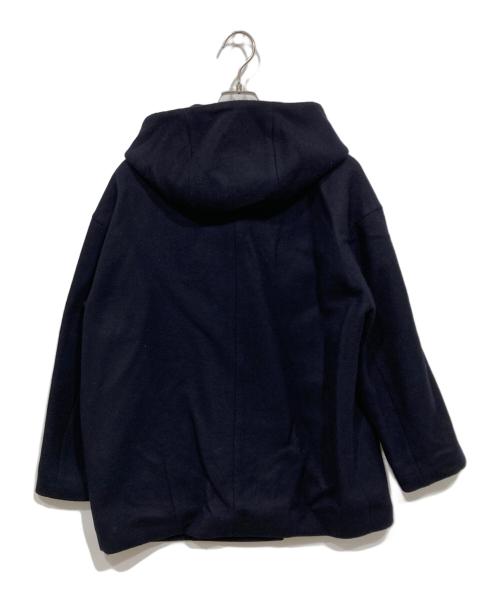 UNTITLED（アンタイトル）UNTITLED (アンタイトル) フーデッドショートコート ネイビー サイズ:Mの古着・服飾アイテム