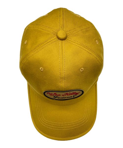 Mr.FATMAN（ミスターファットマン）Mr.FATMAN (ミスターファットマン) キャップ イエロー サイズ:Lの古着・服飾アイテム