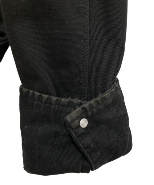 HUF（ハフ）HUF (ハフ) ワークジャケット ブラック サイズ:Lの古着・服飾アイテム