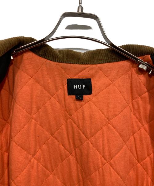 HUF（ハフ）HUF (ハフ) ワークジャケット ブラック サイズ:Lの古着・服飾アイテム