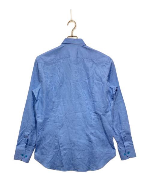 ETRO（エトロ）ETRO (エトロ) ペイズリー柄長袖シャツ ブルー サイズ:41の古着・服飾アイテム