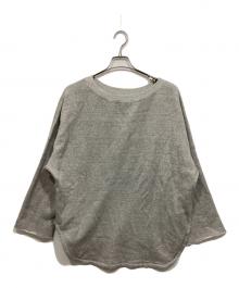 FRAMeWORK（フレームワーク）の古着「リヨセルコットンボートネックSWEAT」｜グレー