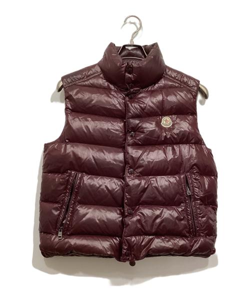 MONCLER（モンクレール）MONCLER (モンクレール) TIB GILETダウンベスト ブラウン サイズ:2の古着・服飾アイテム
