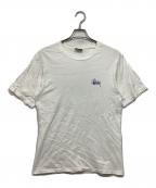 stussyステューシー）の古着「プリントTシャツ」｜ホワイト