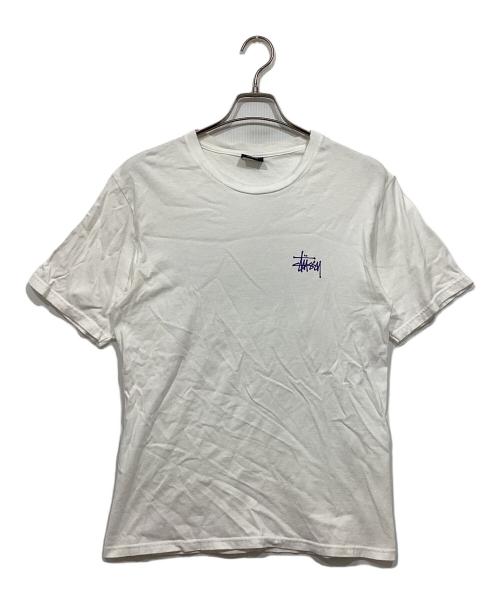 stussy（ステューシー）stussy (ステューシー) プリントTシャツ ホワイト サイズ:Ｍの古着・服飾アイテム