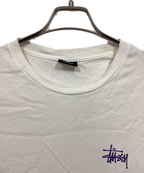 stussy（ステューシー）stussy (ステューシー) プリントTシャツ ホワイト サイズ:Ｍの古着・服飾アイテム