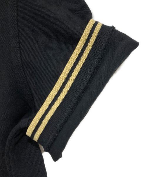 FRED PERRY（フレッドペリー）FRED PERRY (フレッドペリー) ポロシャツ ブラック サイズ:40　101cmの古着・服飾アイテム
