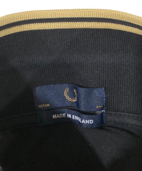 FRED PERRY（フレッドペリー）FRED PERRY (フレッドペリー) ポロシャツ ブラック サイズ:40　101cmの古着・服飾アイテム