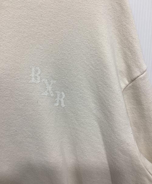 BORN X RAISED（ボーン レイズド）BORN X RAISED (ボーン レイズド) プルオーバーパーカー アイボリー サイズ:Lの古着・服飾アイテム