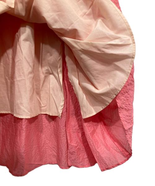 RHC Ron Herman（アールエイチシー ロンハーマン）RHC Ron Herman (アールエイチシー ロンハーマン) コットンロングギャザースカート ピンク サイズ:Sの古着・服飾アイテム