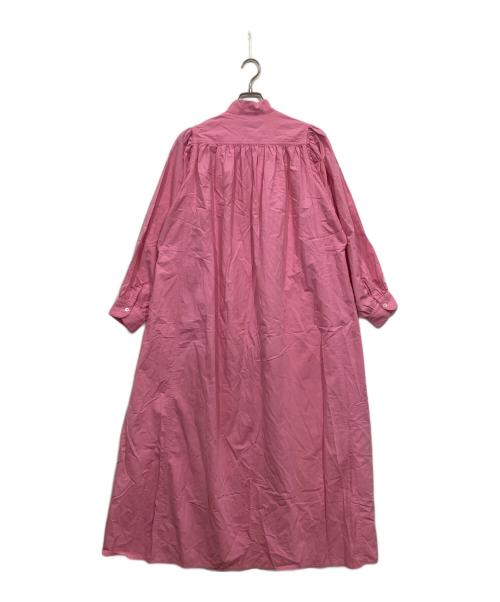 TEN（テン）TEN (テン) Ron Herman (ロンハーマン) カフタンドレスシャツワンピース ピンク サイズ:表記なしの古着・服飾アイテム