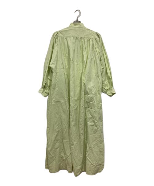 TEN（テン）TEN (テン) Ron Herman (ロンハーマン) カフタンドレスシャツワンピース グリーン サイズ:FREEの古着・服飾アイテム