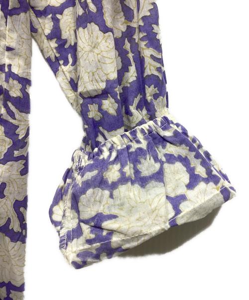 Ron Herman（ロンハーマン）Ron Herman (ロンハーマン) SZ Blockprints (エスゼットブロックプリント) KITTY DRESS ブルー サイズ:Ｓの古着・服飾アイテム