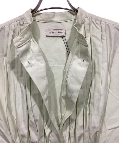 ebure（エブール）ebure (エブール) Ron Herman (ロンハーマン) ボタニカルコットンシルクドレス グリーン サイズ:36の古着・服飾アイテム