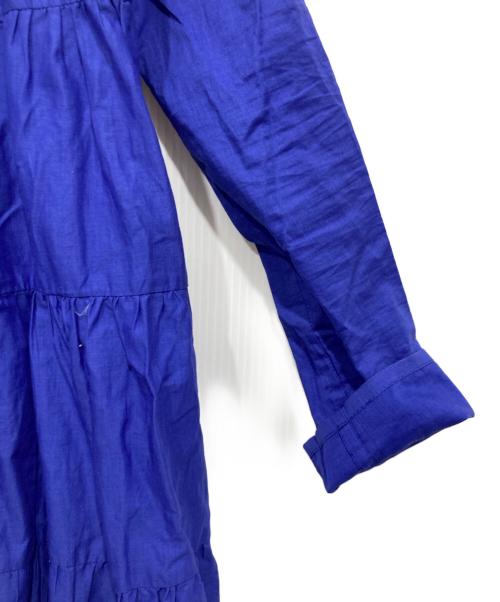 merlette（マーレット）merlette (マーレット) TOMORROW LAND別注 ティアードワンピース ブルー サイズ:XSの古着・服飾アイテム