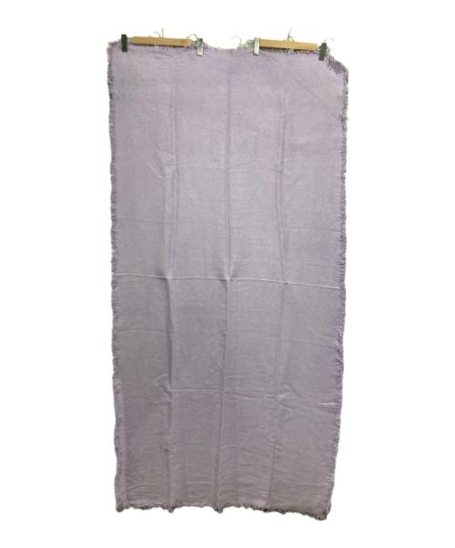 ASAUCE MELER（アソースメレ）ASAUCE MELER (アソースメレ) Ron Herman (ロンハーマン) リネン大判ストール ラベンダーの古着・服飾アイテム