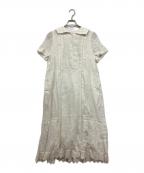 Ron Hermanロンハーマン）の古着「セーラーカラーリネンワンピース」｜ホワイト