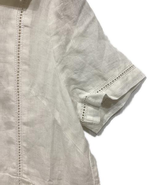 Ron Herman（ロンハーマン）Ron Herman (ロンハーマン) セーラーカラーリネンワンピース ホワイト サイズ:Sの古着・服飾アイテム