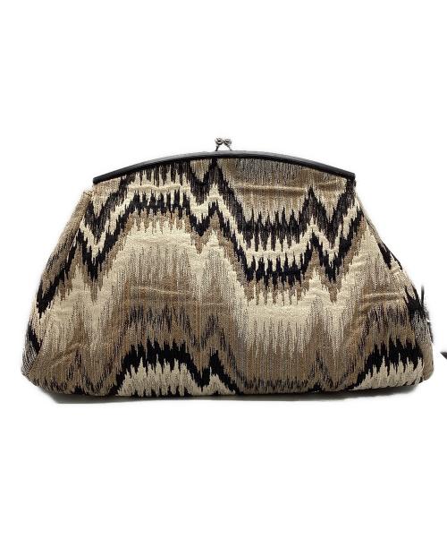 A VACATION（ア ヴァケーション）A VACATION (ア ヴァケーション) PILLOW クラッチバッグ ブラウンの古着・服飾アイテム