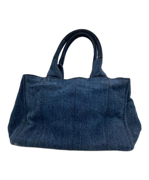 PRADA（プラダ）PRADA (プラダ) デニムカナパトートバッグの古着・服飾アイテム