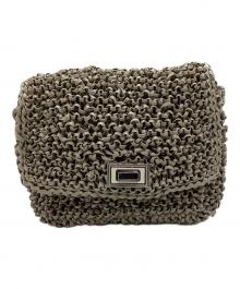 ANTEPRIMA（アンテプリマ）の古着「ワイヤーミニショルダーバッグ」｜グレー