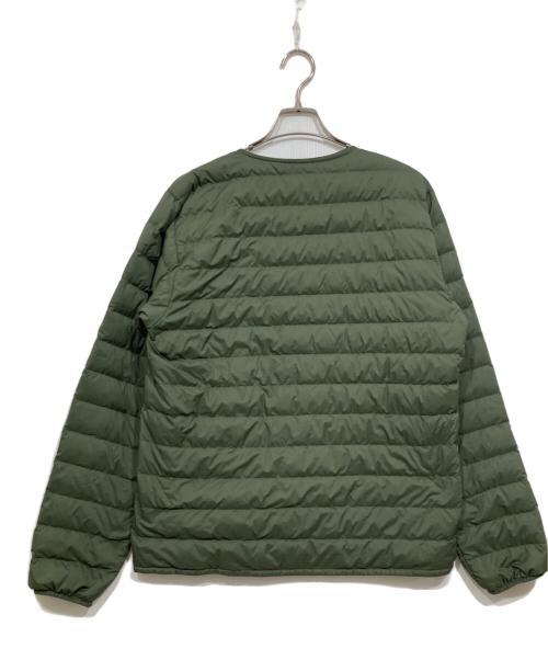 mont-bell（モンベル）mont-bell (モンベル) スペリオダウン ラウンドネックジャケット オリーブ サイズ:Mの古着・服飾アイテム