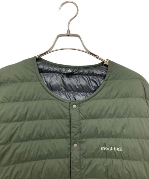 mont-bell（モンベル）mont-bell (モンベル) スペリオダウン ラウンドネックジャケット オリーブ サイズ:Mの古着・服飾アイテム
