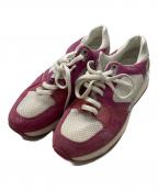 Salvatore Ferragamoサルヴァトーレ フェラガモ）の古着「ローカットスニーカー」｜ピンク