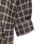中古・古着 BURBERRY GOLF (バーバリーゴルフ) チェックシャツ ブラック サイズ:M：7000円