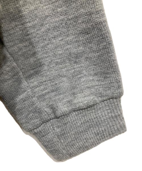 YOHJI YAMAMOTO（ヨウジヤマモト）YOHJI YAMAMOTO (ヨウジヤマモト) オフタートル七分丈ニット グレー サイズ:2の古着・服飾アイテム