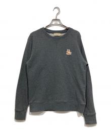 maison kitsune（メゾンキツネ）の古着「チラックスフォックススウェット」｜グレー