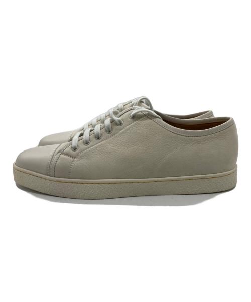 JOHN LOBB（ジョンロブ）JOHN LOBB (ジョンロブ) LEVAH/スウェードスニーカー アイボリー サイズ:6 Eの古着・服飾アイテム