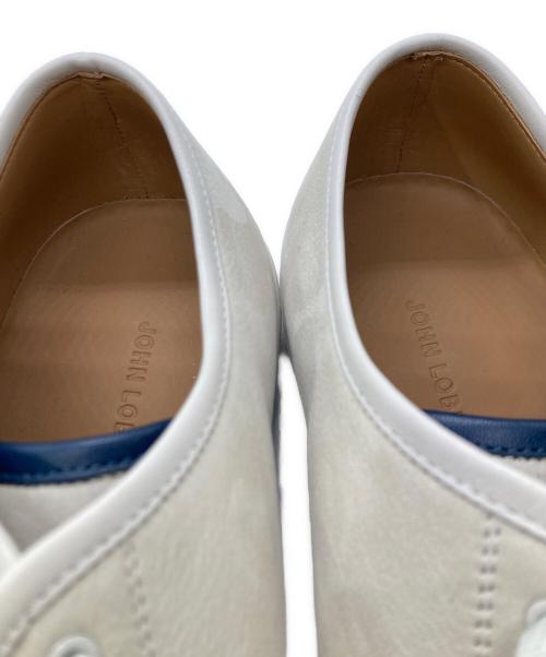 JOHN LOBB（ジョンロブ）JOHN LOBB (ジョンロブ) LEVAH/スウェードスニーカー アイボリー サイズ:6 Eの古着・服飾アイテム