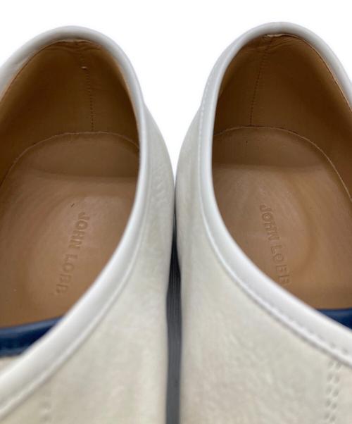 JOHN LOBB（ジョンロブ）JOHN LOBB (ジョンロブ) LEVAH/スウェードスニーカー アイボリー サイズ:8 1/2 Eの古着・服飾アイテム