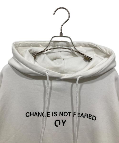 OY（オーワイ）OY (オーワイ) プルオーバーパーカー ホワイト サイズ:freeの古着・服飾アイテム