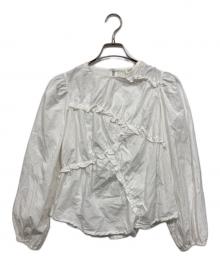 GHOSPELL（ゴスペル）の古着「Caro Asymmetric Top」｜ホワイト