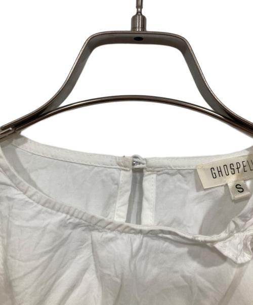 GHOSPELL（ゴスペル）GHOSPELL (ゴスペル) Caro Asymmetric Top ホワイト サイズ:Ｓの古着・服飾アイテム