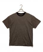 SOPHNET.ソフネット）の古着「ボーダーTシャツ」｜ブラウン×ブラック
