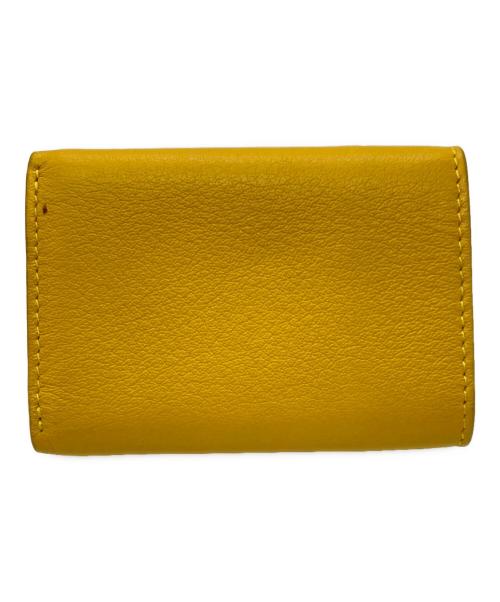 BALENCIAGA（バレンシアガ）BALENCIAGA (バレンシアガ) ペーパー コンパクトウォレット イエローの古着・服飾アイテム