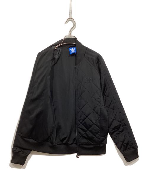 adidas（アディダス）adidas (アディダス) キルティングジャケット ブラック サイズ:Mの古着・服飾アイテム