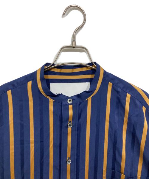 ticca（ティッカ）ticca (ティッカ) ストライプシャツワンピース ブルー サイズ:Freeの古着・服飾アイテム