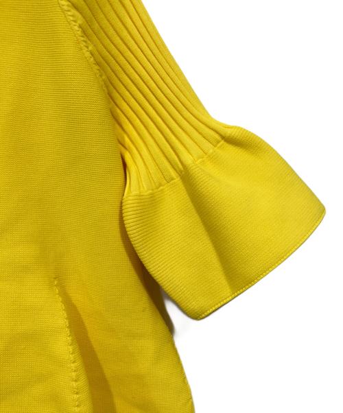 CADUNE（カデュネ）CADUNE (カデュネ) ニットチュニック イエロー サイズ:Ｓの古着・服飾アイテム