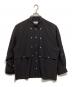 MAISON SPECIAL（メゾンスペシャル）の古着「Yoke Rivets Prime-Over Shirt」｜ブラック