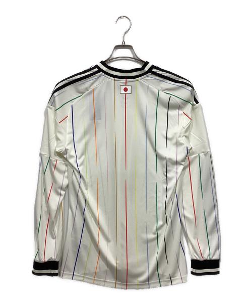 adidas（アディダス）adidas (アディダス) サッカー日本代表 2026 アウェイ レプリカ ユニフォーム/ゲームシャツ ホワイト サイズ:J：XLの古着・服飾アイテム
