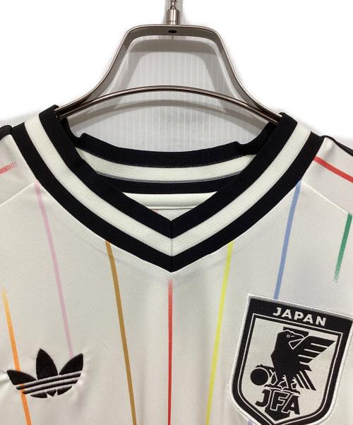 adidas（アディダス）adidas (アディダス) サッカー日本代表 2026 アウェイ レプリカ ユニフォーム/ゲームシャツ ホワイト サイズ:J：XLの古着・服飾アイテム