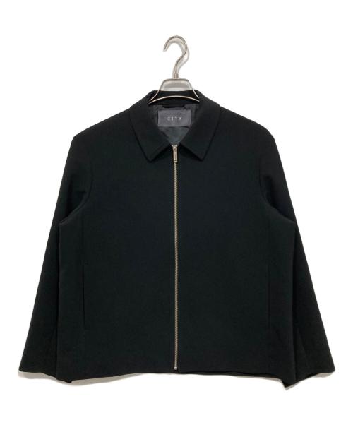 CITY（シティ）CITY (シティ) ジップアップジャケット ブラック サイズ:2の古着・服飾アイテム